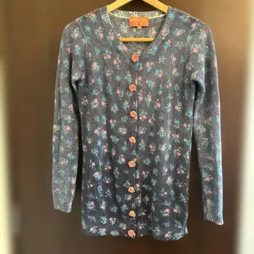 MANOUCHE 꽃무늬 가디건 M 사이즈