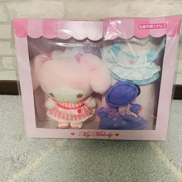 산리오 마이멜로디 동경 코스메로 옷 갈아입기 봉제 인형