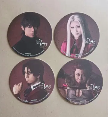 뮤지컬 Fate/Zero 카페 코스터/키레이, 아이리, 토키오미, 라이더