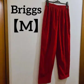 Briggs 브릭스 [ M ] 빨간색 레드 코튼 이지 팬츠