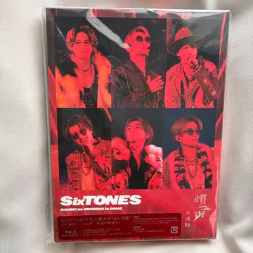 SixTONES 관성의 법칙 초회반 Blu-ray