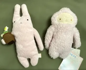 봉제 인형 후모후모 씨 2점