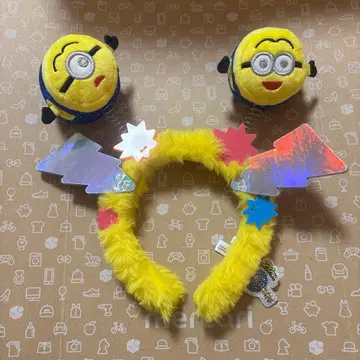 유니버셜 USJ 미니언 머리띠 20주년