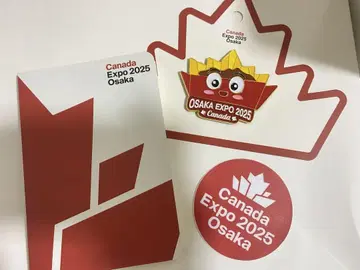 만박 캐나다 배지 노트 스티커