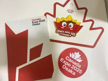 만박 캐나다 배지 노트 스티커