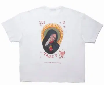 COOTIE Print S/S Tee (MARY) White 사이즈 S