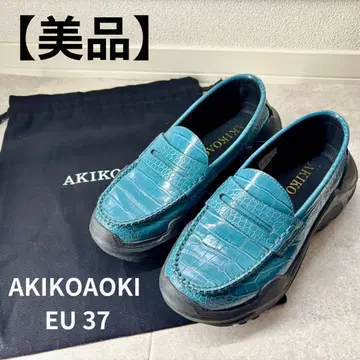 AKIKOAOKI 로퍼 파랑