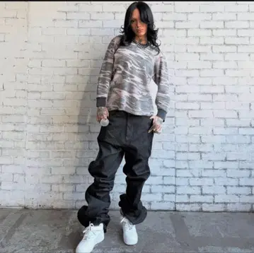 XWORE / RAW WAVED DENIM PANTS w36