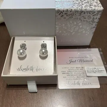 [ Elizabeth Bower ] Duet Clip 펄 귀찌