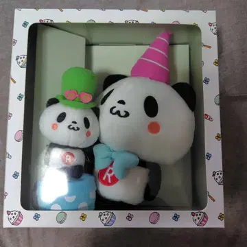 라쿠텐 팬더 봉제 인형