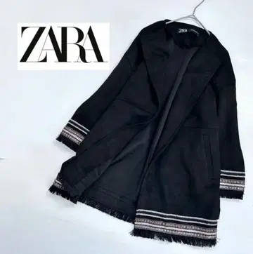 ZARA 프린지 스웨이드 재킷