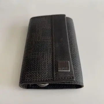 dunhill 블랙 가죽 키케이스