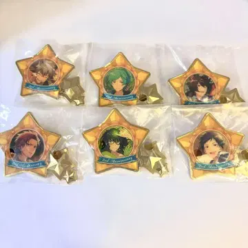앙스타 2nd Anniversary 별 모양 핀즈 배지 앙상블 스타즈