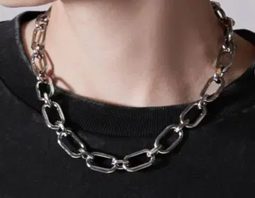 체인 브라스 목걸이