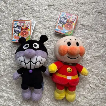 호빵맨 세균맨 봉제 인형 세트