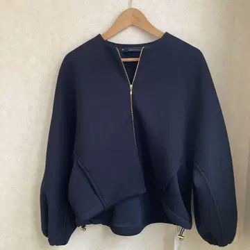 마르티니크 종이상자 지퍼 블루종 다크 네이비