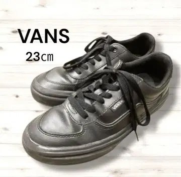 VANS 반스 로우컷 스니커즈 블랙 23cm