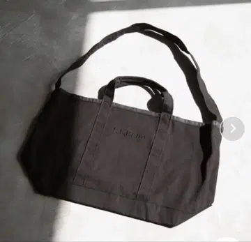 L.L.Bean 글로서리 토트 그린 라벨 별주 블랙 블랙
