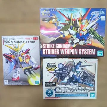 WING GUNDAM ZERO & STRIKE GUNDAM 세트