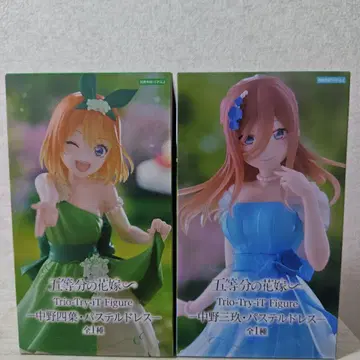 5등분의 신부 Trio Try! Figure 피규어 세트 요츠바 미쿠