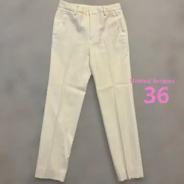유나이티드 애로우즈 정가 20000엔 울 테이퍼드 팬츠 36