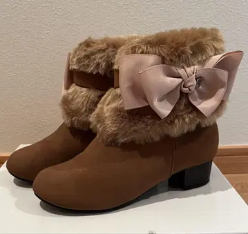 JILLSTUART(질스튜어트) 숏부츠 브라운 22cm