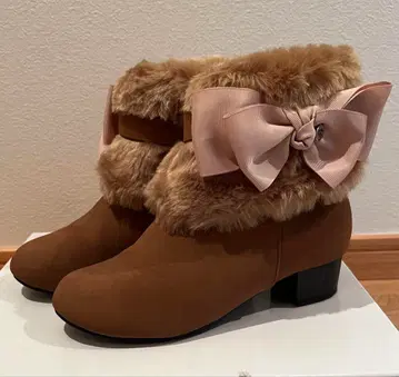 JILLSTUART(질스튜어트) 숏부츠 브라운 22cm