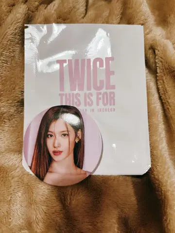 TWICE THIS IS FOR 서울 콘서트 랜덤 캔뱃지