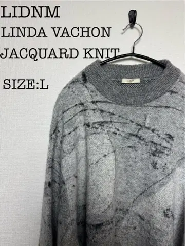[ LIDNM ] LINDA VACHON JACQUARD KNIT