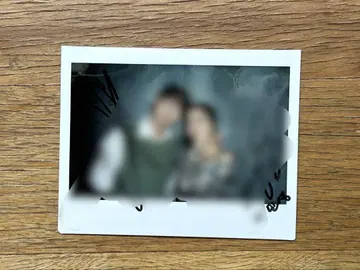 박민영 서강준 친필 사인 폴라로이드