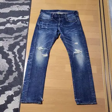 DeeTA 디이티에이 데님 팬츠 데미지 가공