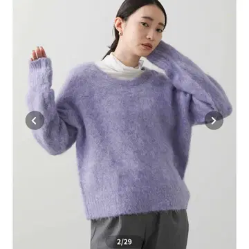 Greedy Brilliant w 소프트 재기 니트 풀오버