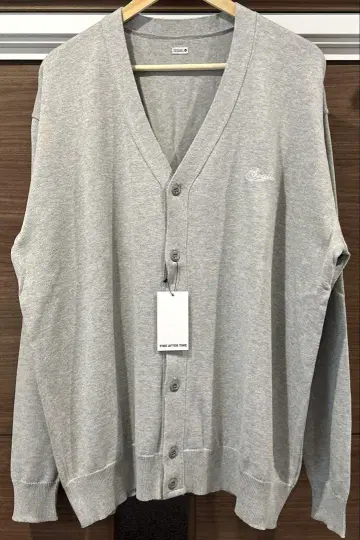 24SS SEQUEL KNIT CARDIGAN 시크웰 XL 그레이 새상품