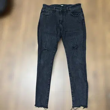 아즈르 데님 마우지 남성용 블랙