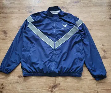 10's U.S.AIRFORCE 트레이닝 자켓 표기 XL 미군