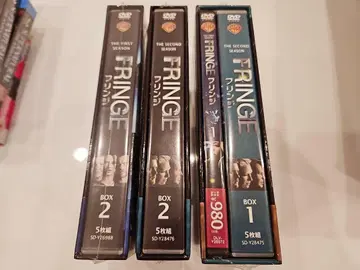 프린지 DVD BOX 1, 2 [ 미개봉 새상품 포함 ]