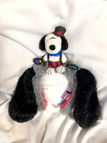 유니버셜 USJ 할로윈 호러 나이트 스누피 머리띠