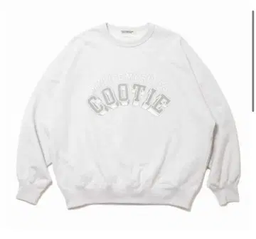COOTIE Open End Yarn Print Sweat Crew
