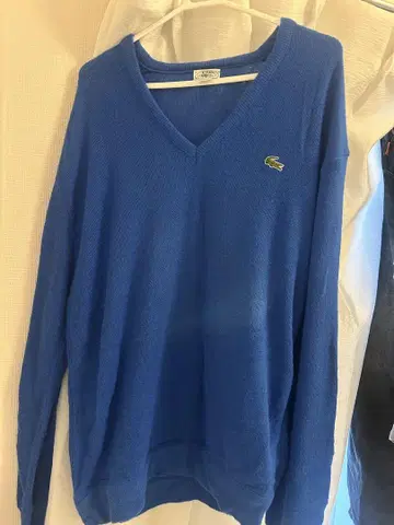 LACOSTE 니트 긴팔 V넥