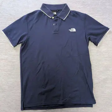 THE NORTH FACE 네이비 피케 셔츠