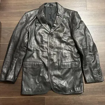 COMME CA DU MODE 블랙 가죽 자켓