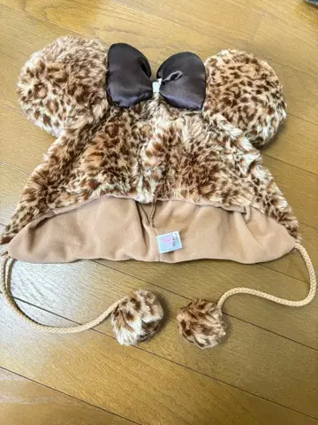 미니 팬캡 레오파드 무늬