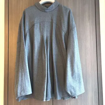 엔폴드 울 블라우스