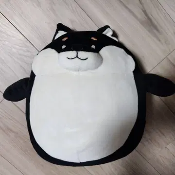 블랙 시바 모찌 쿠션