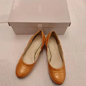 GIRO 오렌지 펌프스 22.5cm