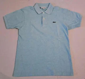 LACOSTE 클래식 핏 피케 셔츠 라이트 블루
