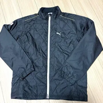 PUMA 퀼팅 자켓 XL 블랙
