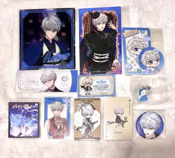 마호야쿠 마법사의 약속 아서 난자 클리어 색지 특전 캔뱃지