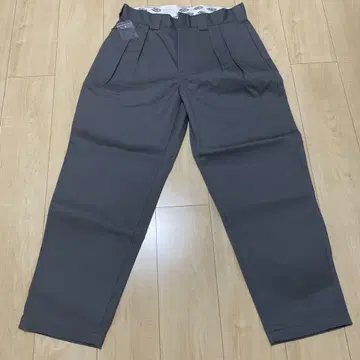 Dickies 턱 프론트 워크 팬츠 32 차콜