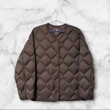 UNIQLO 울트라 라이트 다운 릴랙스 자켓 브라운 XL